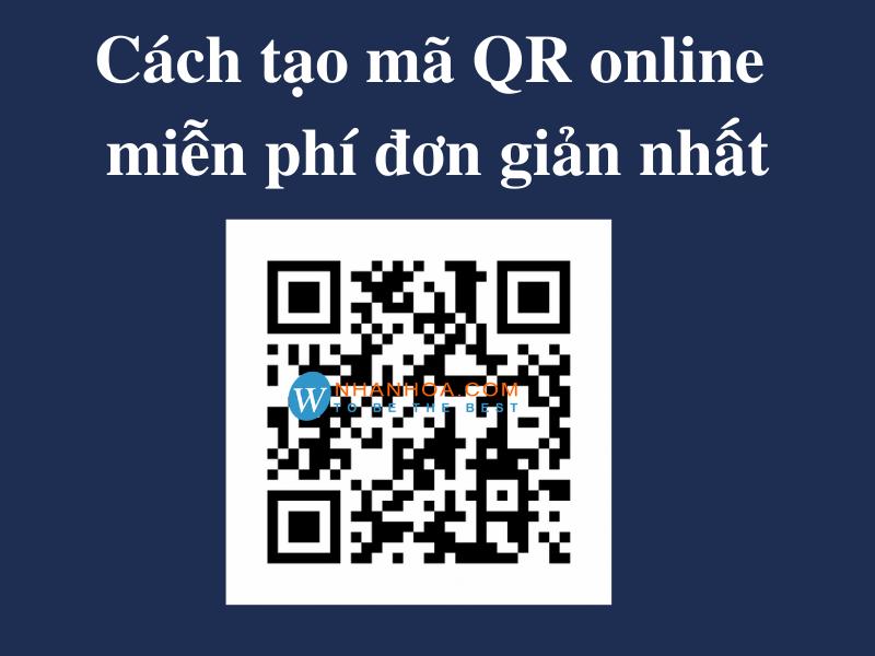 Tạo mã QR