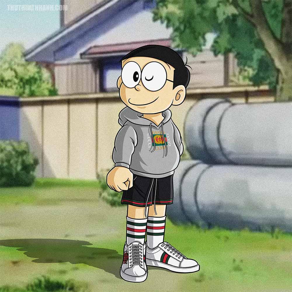 ảnh nobita đẹp trai, bá đạo