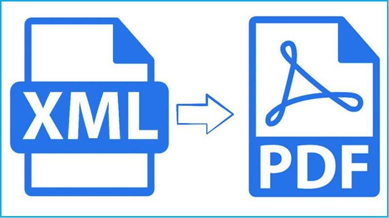 Cách chuyển XML sang PDF không cẩn phầm mềm, chuyển đổi file trực tuyến