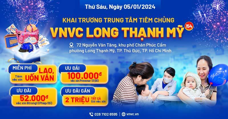 khai trương vnvc long thạnh mỹ