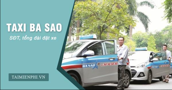 Gọi ngay đến tổng đài taxi Ba Sao qua số điện thoại hotline: 024 32.32.32.32 hoặc 024 36.36.36.36 để đặt xe và trải nghiệm dịch vụ chất lượng.