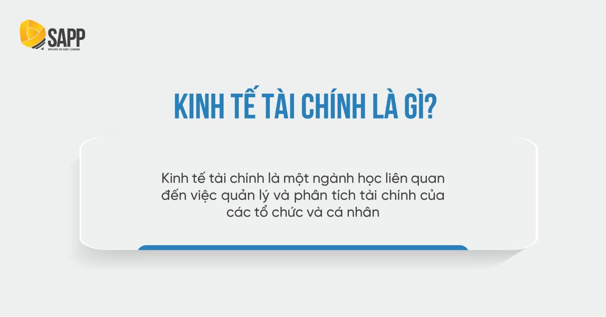 ngành kinh tế tài chính