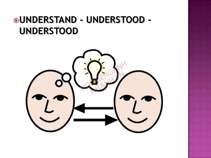 Cách dùng của 2 dạng quá khứ của understand trong tiếng Anh