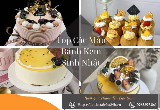 Những mẫu bánh sinh nhật đẹp