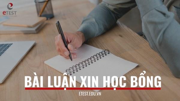 bài luận xin học bổng