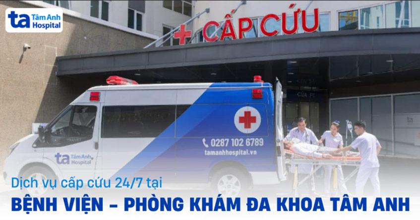 dịch vụ cấp cứu 24/7 tâm anh