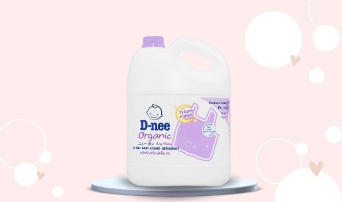 D-nee Tím hương hoa oải hương can 3 lít - Nước giặt dành cho quần áo của trẻ em