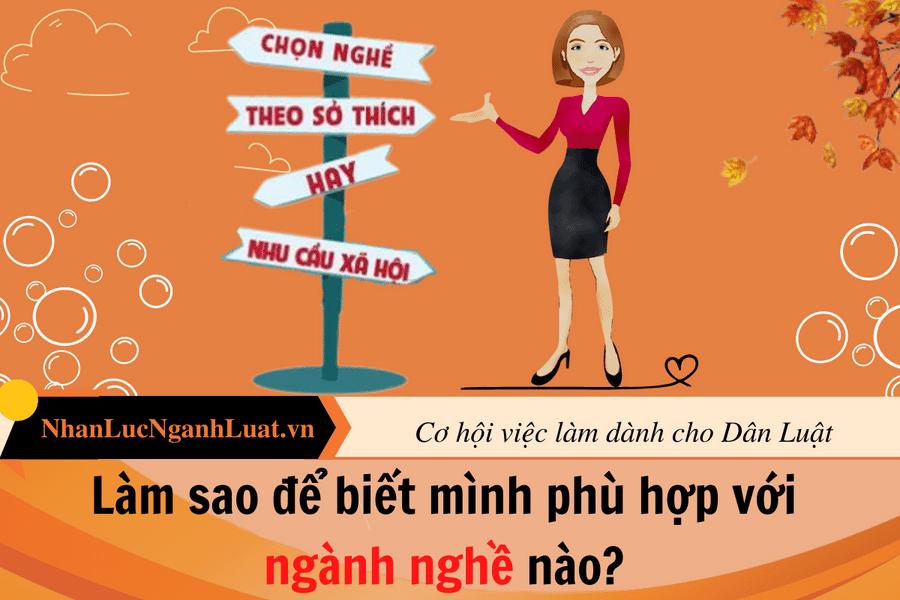 Làm sao để biết mình phù hợp với ngành nghề nào?